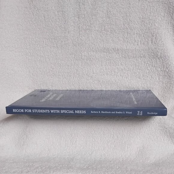 New 'Rigor for Students With Special Needs' Routledge Hardcover Textbook!! - Picture 4 of 4